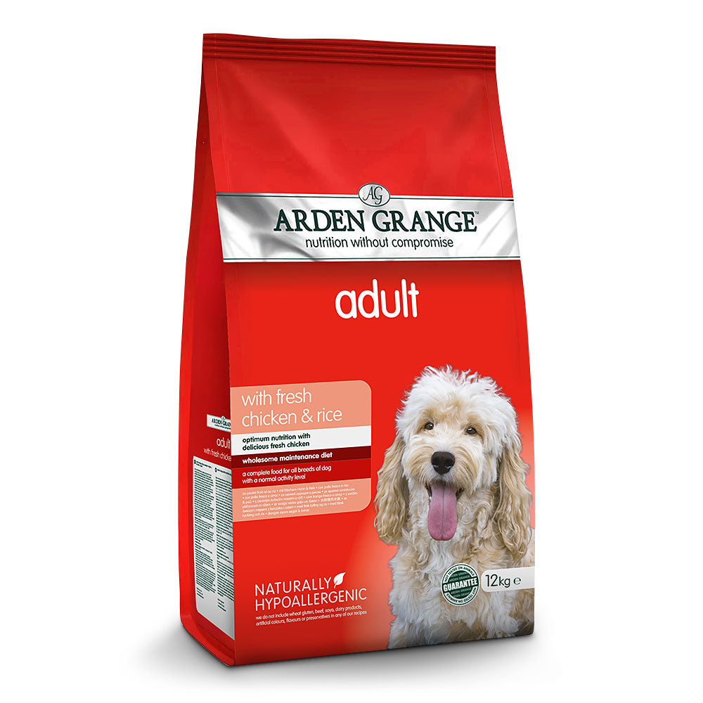 Arden Grange Adult Dog Chicken & Rice, 12kg