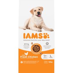 IAMS Advanced Nutrition Dog with fresh Chicken large breed 1+ Years, 12kg