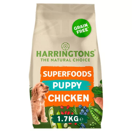 Harringtons Puppy Grain Free Superfoods Chicken & Vegetables 1.7kg