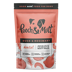 Pooch & Mutt Duck and Rosemary Meaty Dental Treats 120g