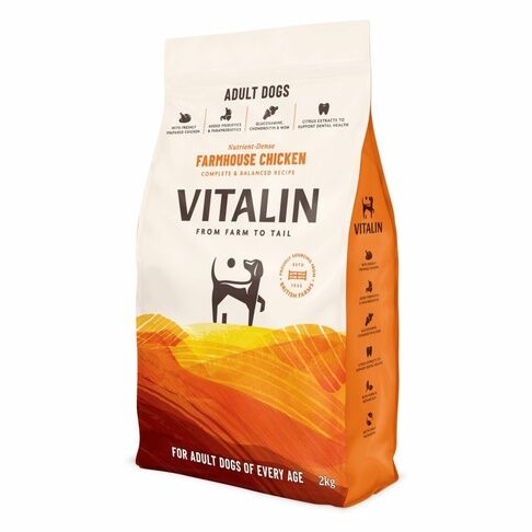 Vitalin Adult Dog Farmhouse Chicken 2kg