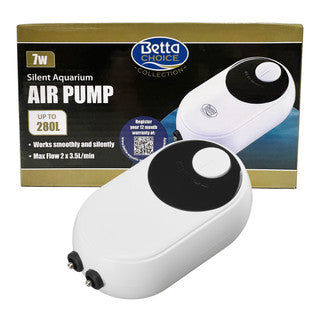 Betta Choice Silent Air Pump 7w 280L