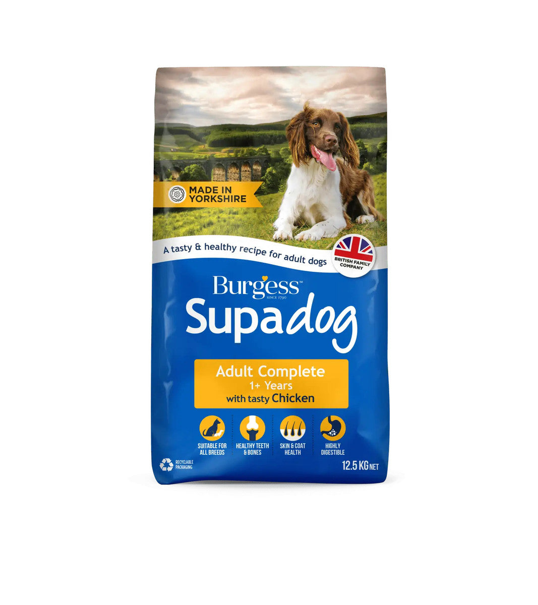 Burgess Supadog Adult Complete Chicken 12.5kg