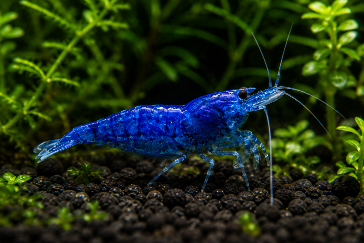 Cobalt Blue Shrimp