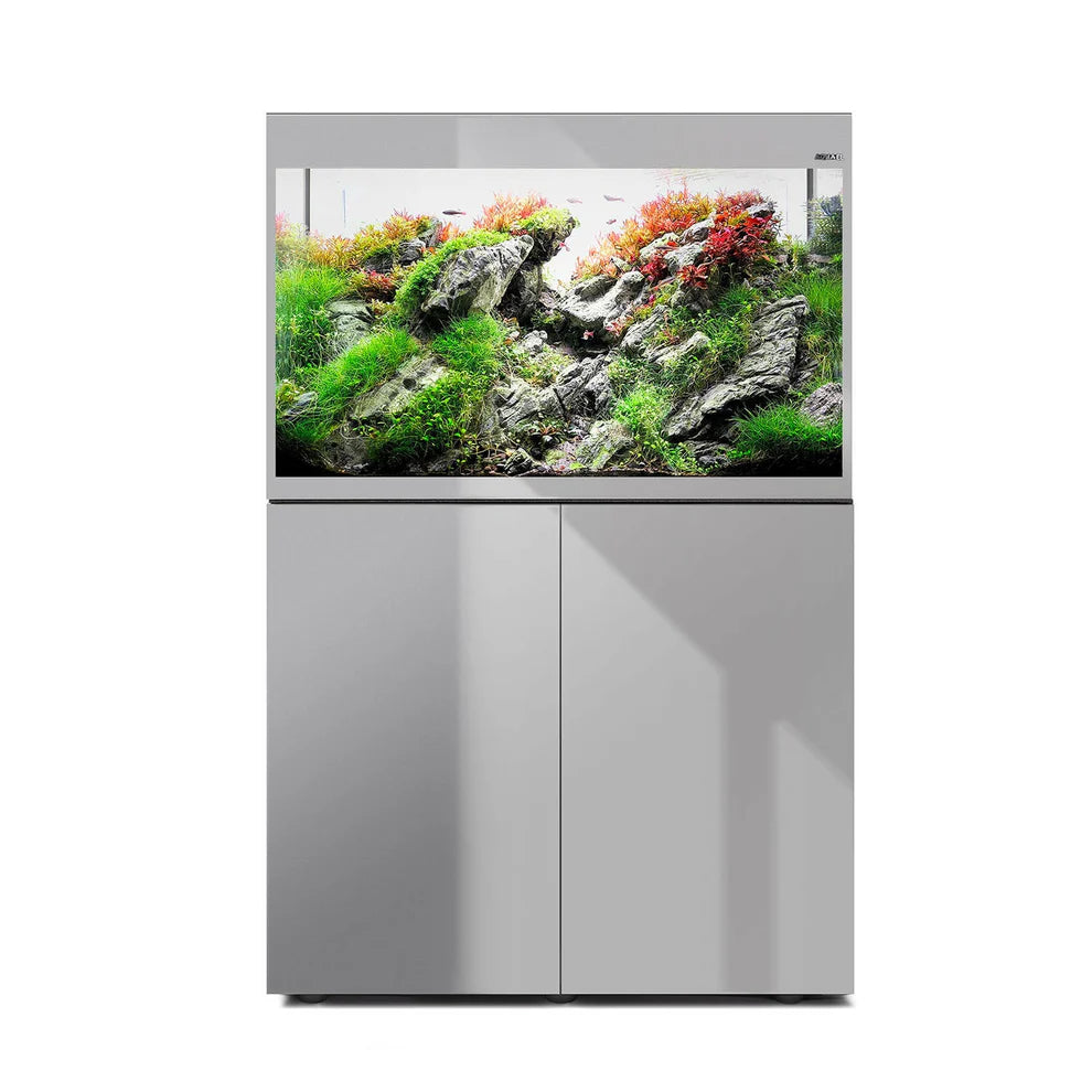 Aquael Glossy ST 80 Aquarium and Cabinet - Grey