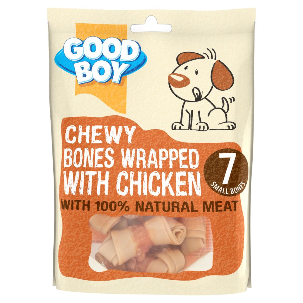 Good Boy Bones Wrapped with Chicken Mini 7 Pack