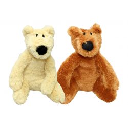 Good Boy Fluffy Bears Dog Toy, 11"