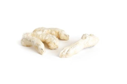 Hairy Rabbit Feet 1kg Bulk