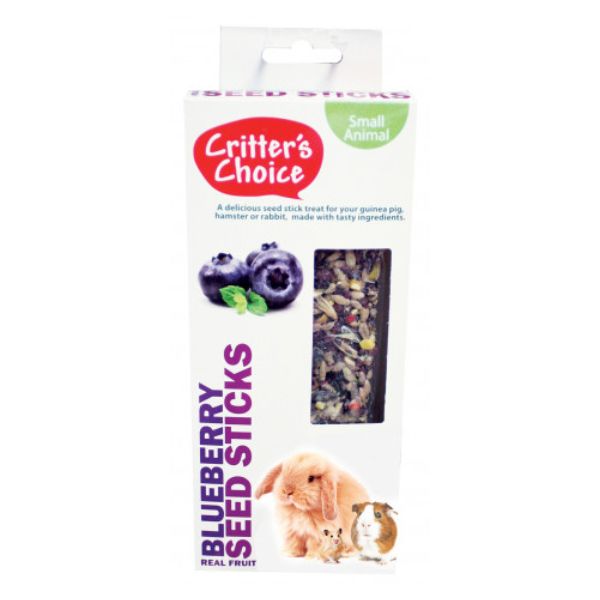 Critters Choice Seed Sticks BLUEBERRY 100g