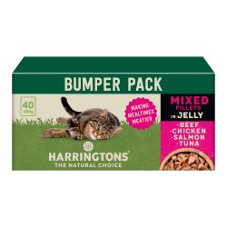 Harringtons Cat Selection Mixed in Jelly 40pk