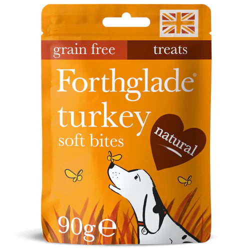 Forthglade Soft Bite Grain Free Turkey Treat 90g