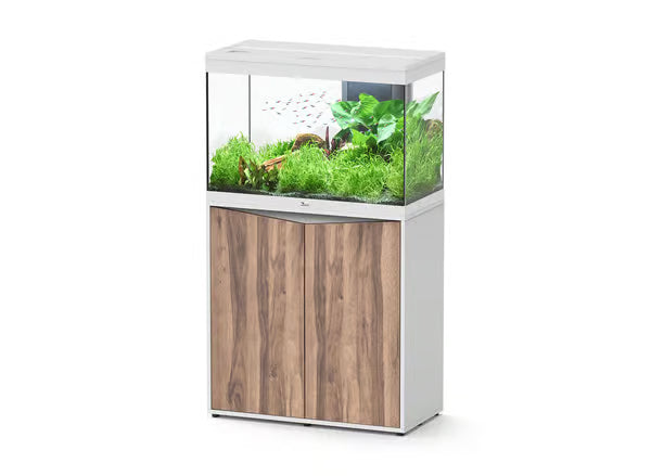 Splendid 80 Aquarium White + White Wood Cabinet