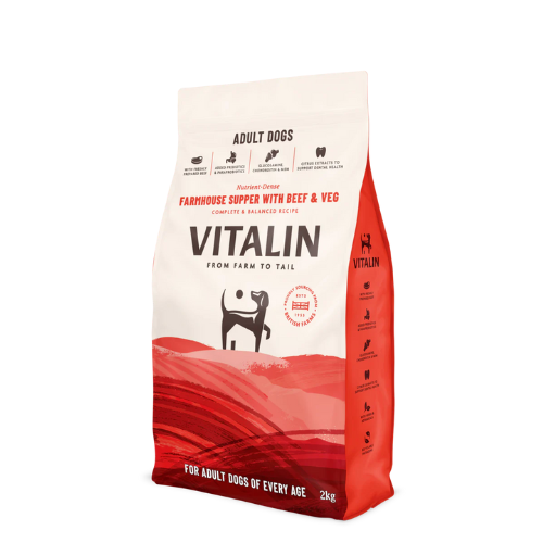 Vitalin Farmhouse Supper with Beef & Veg 2kg