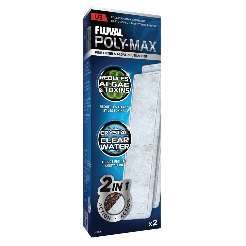 Fluval U3 Clearmax Cartridge 2pcs