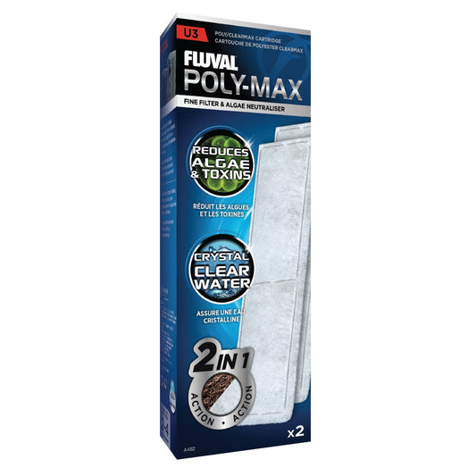 Fluval U3 Clearmax Cartridge 2pcs