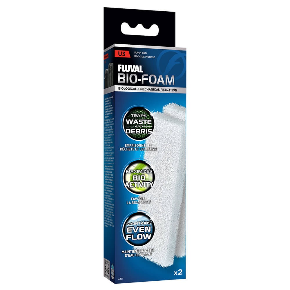 Fluval U3 Filter Foam Pad 2pcs