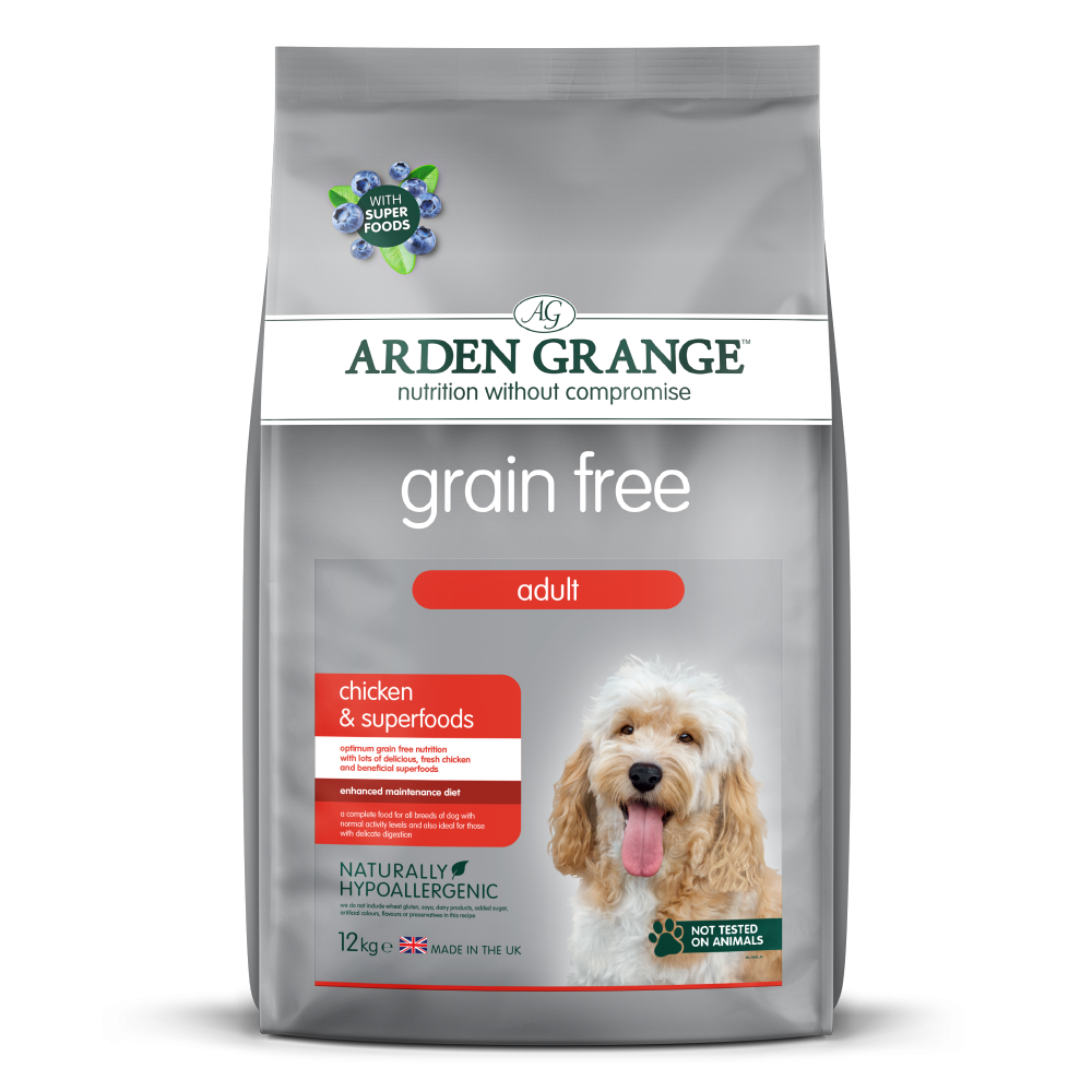 Arden Grange Adult Dog Grain Free Chicken & Superfoods 2kg