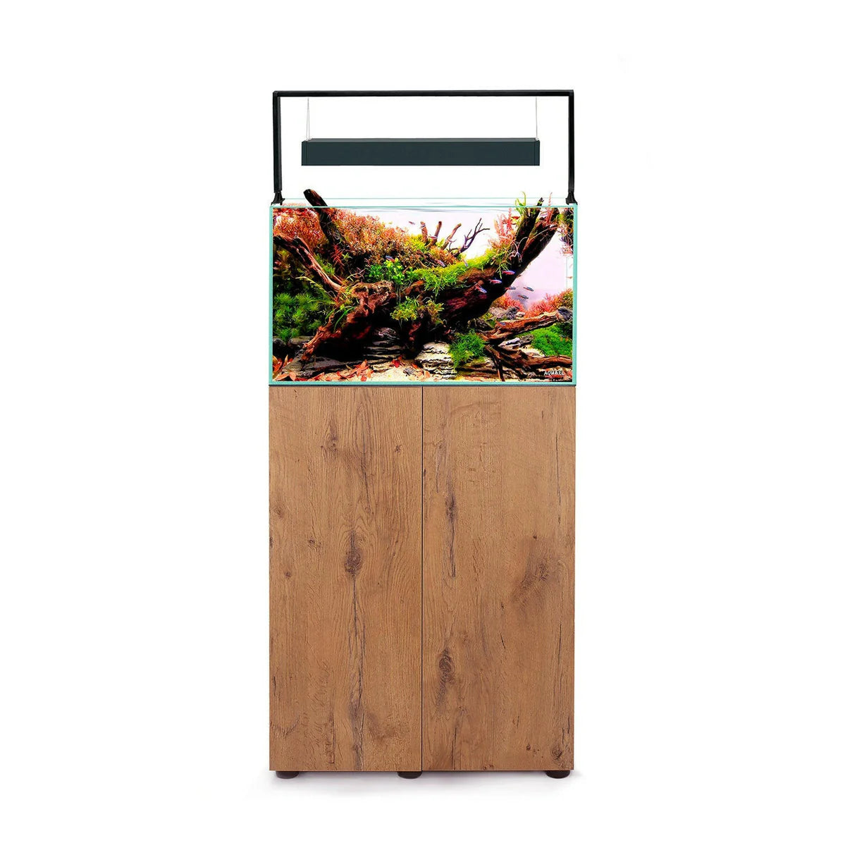 AQUAEL ULTRASCAPE 60 AQUARIUM AND CABINET SET - FOREST