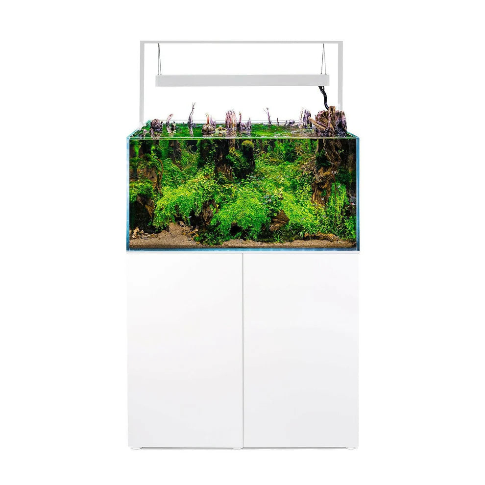 Aquael Ultrascape 90 Aquarium and Cabinet Set - Snow