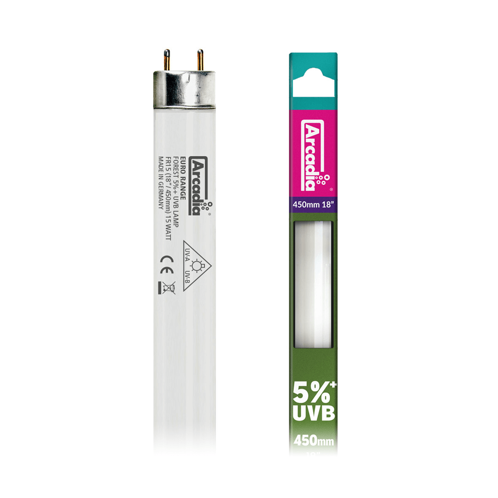 Arcadia Euro-Range Forest 5% UV Tube 60cm (24") 18W