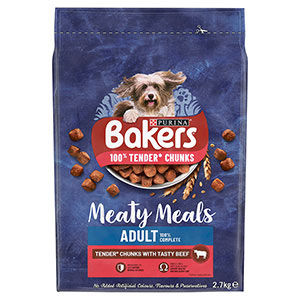 Bakers Meaty Meals Beef 2.7kg