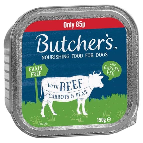 Butchers Beef & Veg 150g