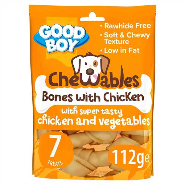 Good Boy Chewables Chicken Mini Bones, 7pk