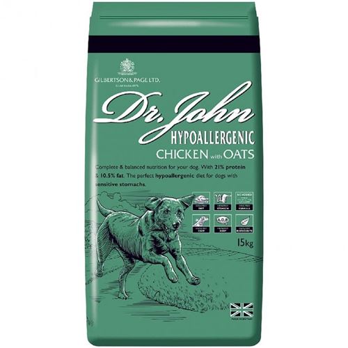 Dr John Hypoallergenic Chicken with Oats 15kg