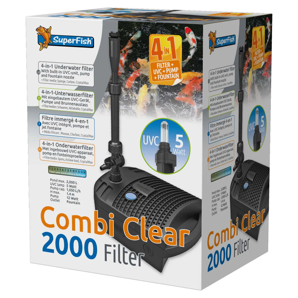 Superfish Combi Clear Pond Filter 2000
