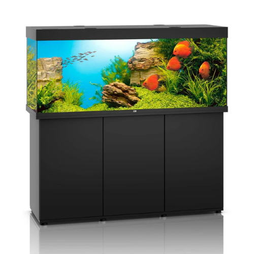JUWEL RIO 450 LED AQUARIUM AND CABINET (BLACK)