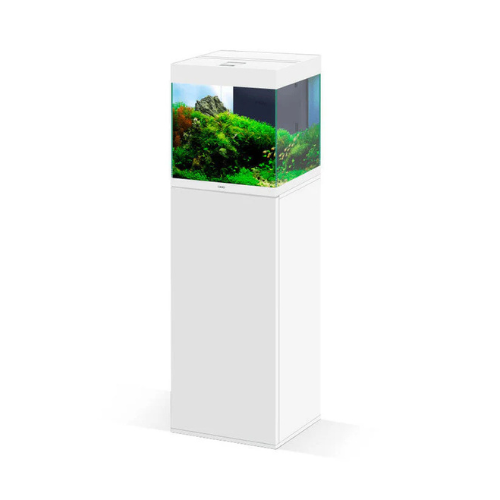CIANO EMOTIONS PRO 40 WHITE AQUARIUM AND WHITE CABINET