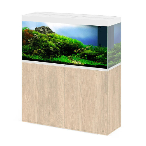 Ciano Emotions Pro 120 White Aquarium And Oak Cabinet