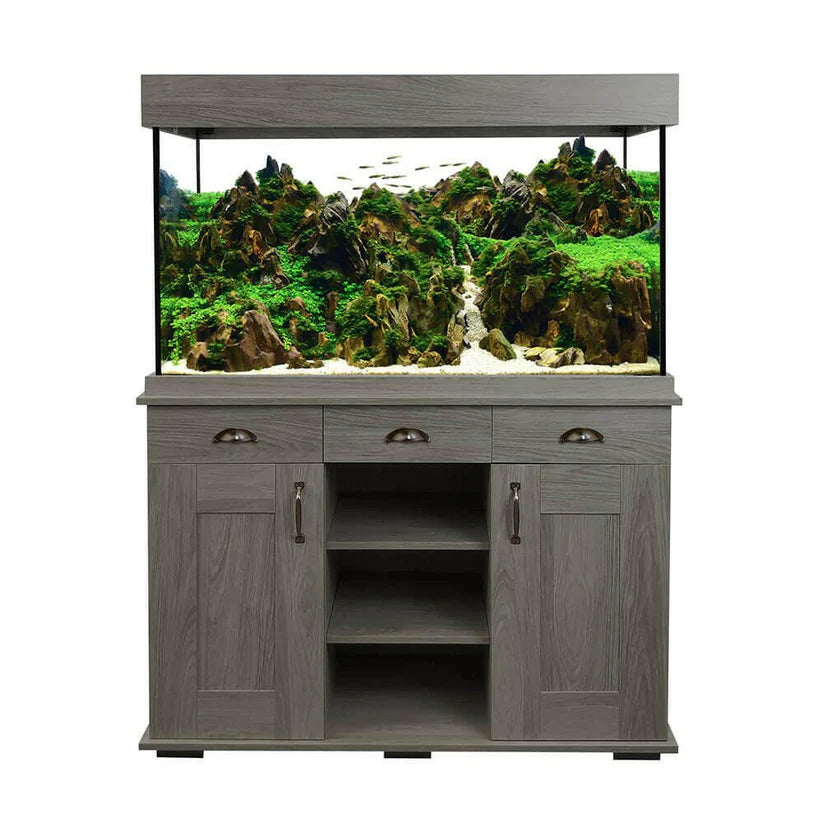 Fluval Shaker 345L Aquarium and Cabinet Set - Slate Grey