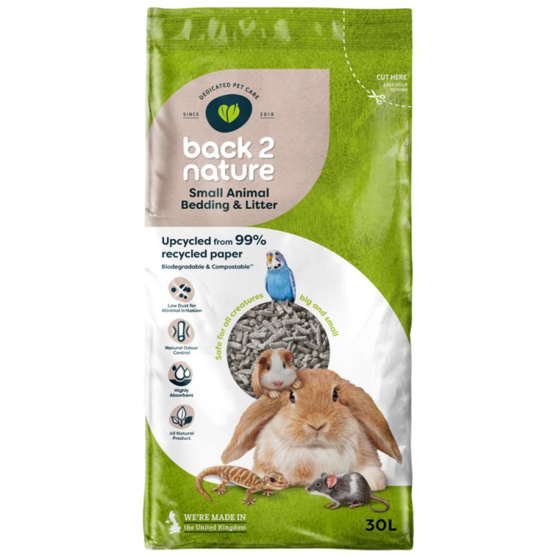 Back 2 Nature Small Animal Bedding 30 Litre