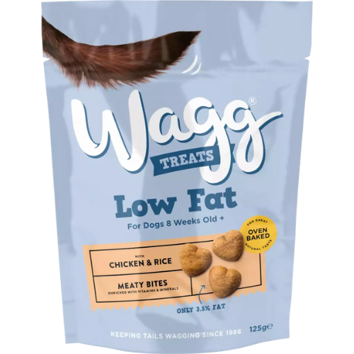 Wagg Low Fat Treats 125g