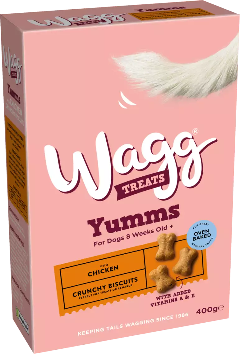 Wagg Yumms Dog Biscuits Chicken 400g