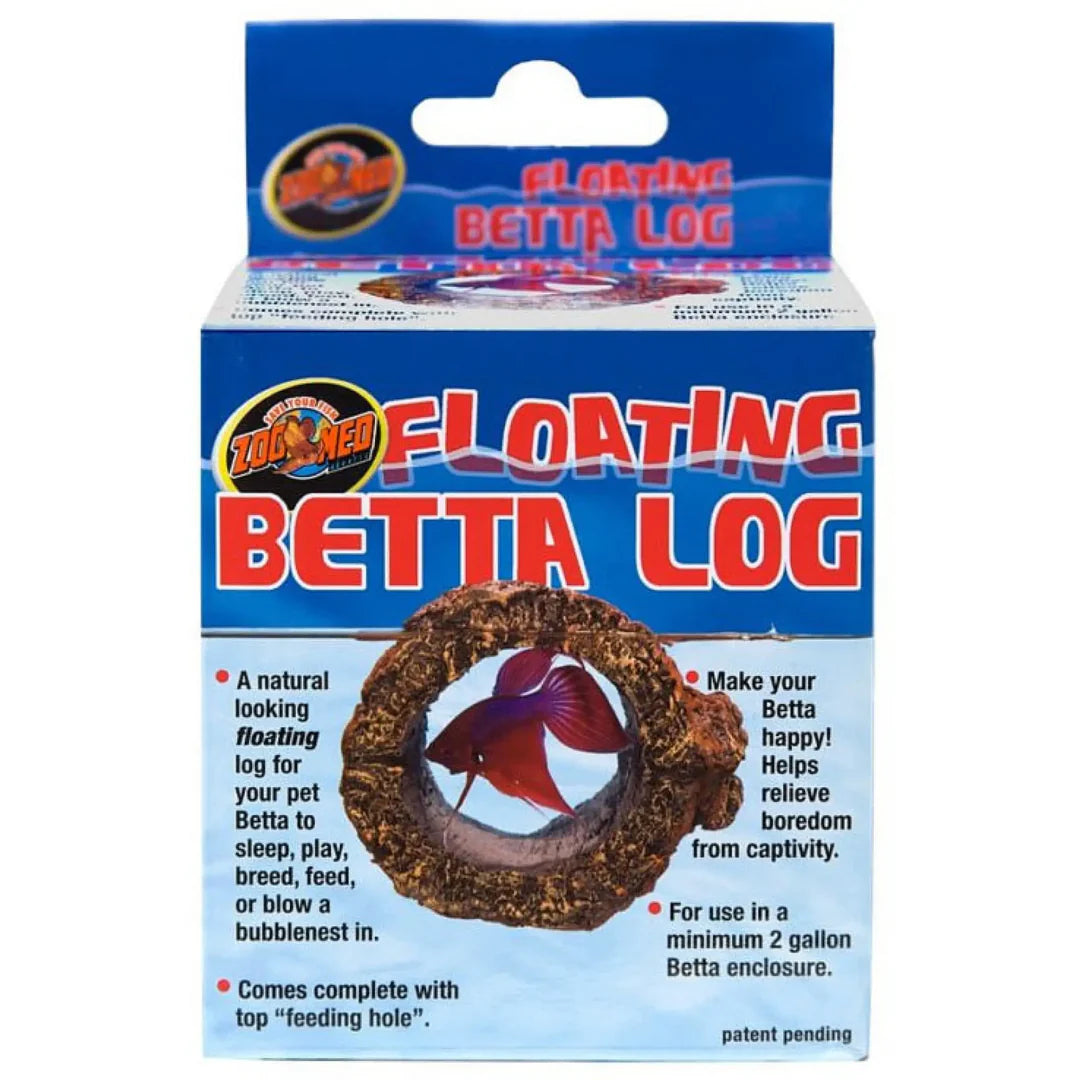 Zoomed Floating Betta Log