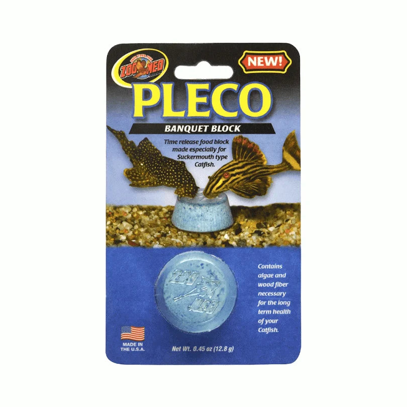 Zoomed Pleco Banquet Block