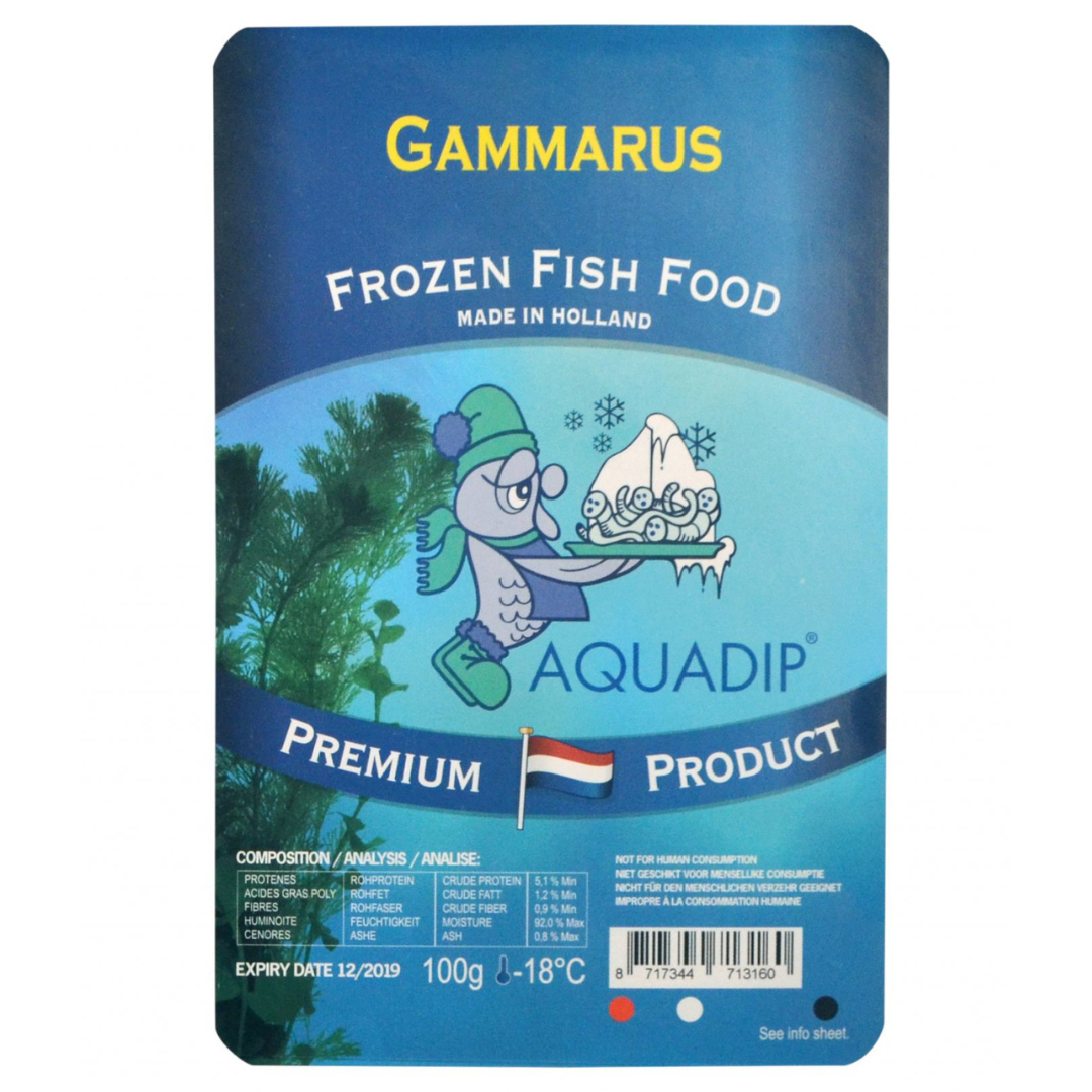 Gammarus Frozen Food 100g Blister Pack