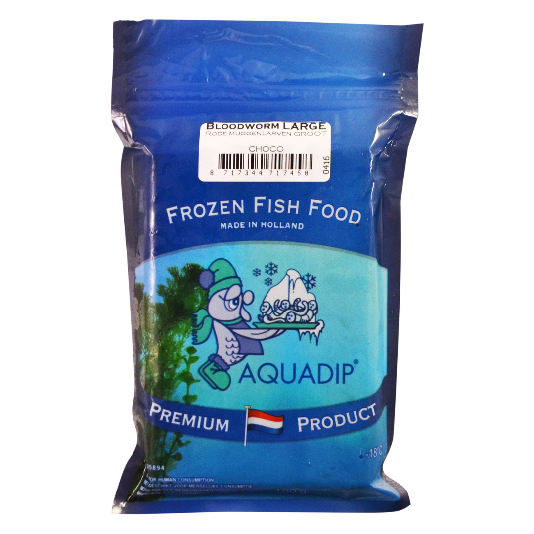 Bloodworm Large Frozen Food 100g CHOCO Pack