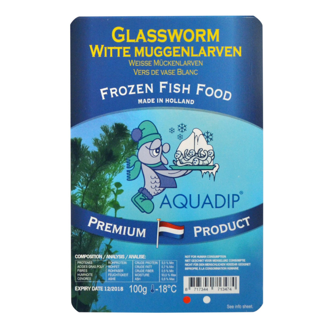 Glassworm Frozen Food 100g Blister Pack