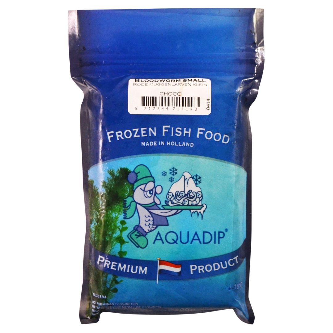 Bloodworm Small Frozen Food 100g CHOCO Pack