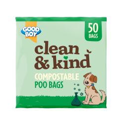 Good Boy Clean & Kind Compostable Poo Bags, 50's