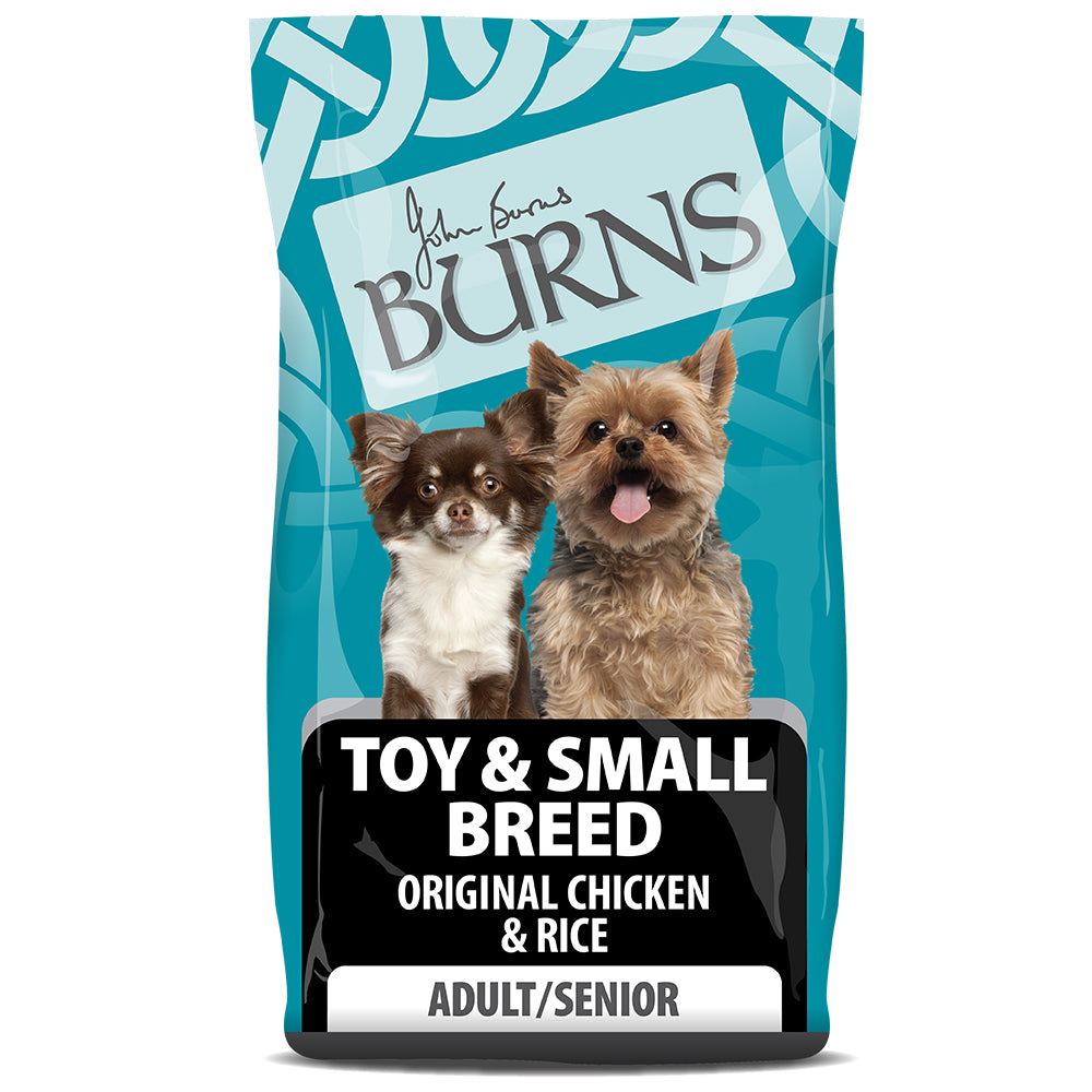 Burns Adult Small Toy Breed Chicken and Rice Food 2kg