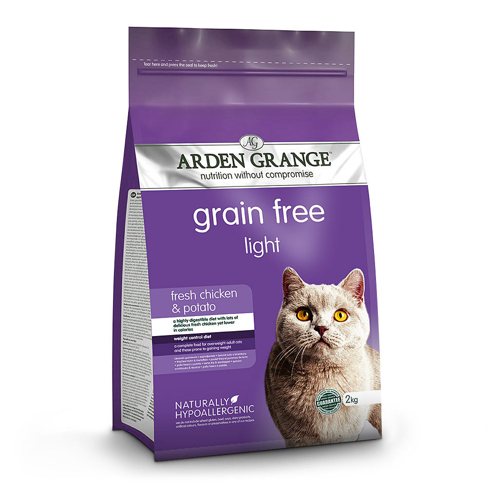 Arden Grange Cat Adult Light Chicken & Potato 2kg