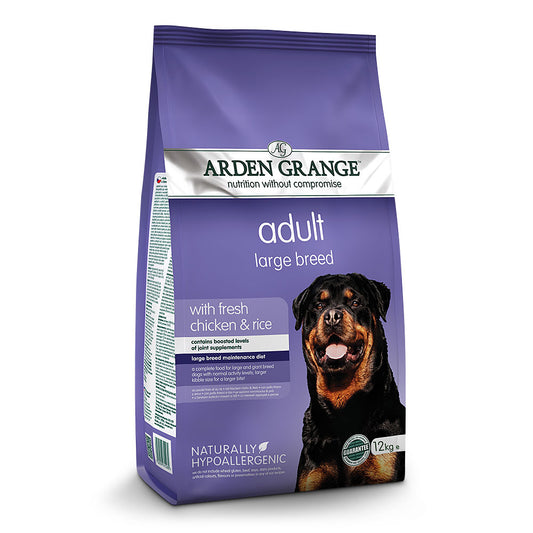 Arden Grange Dog Adult Large Breed - fresh chicken & rice 12kg