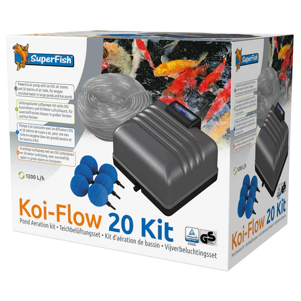Superfish Koi Flow 20 Professional Aeration Set