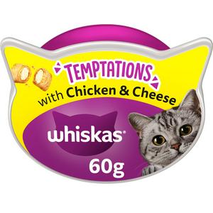 Whiskas Temptation Chicken & Cheese 60g