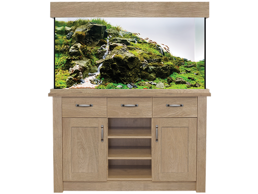 Aqua One OakStyle Shaker Yorkshire 230 and Cabinet