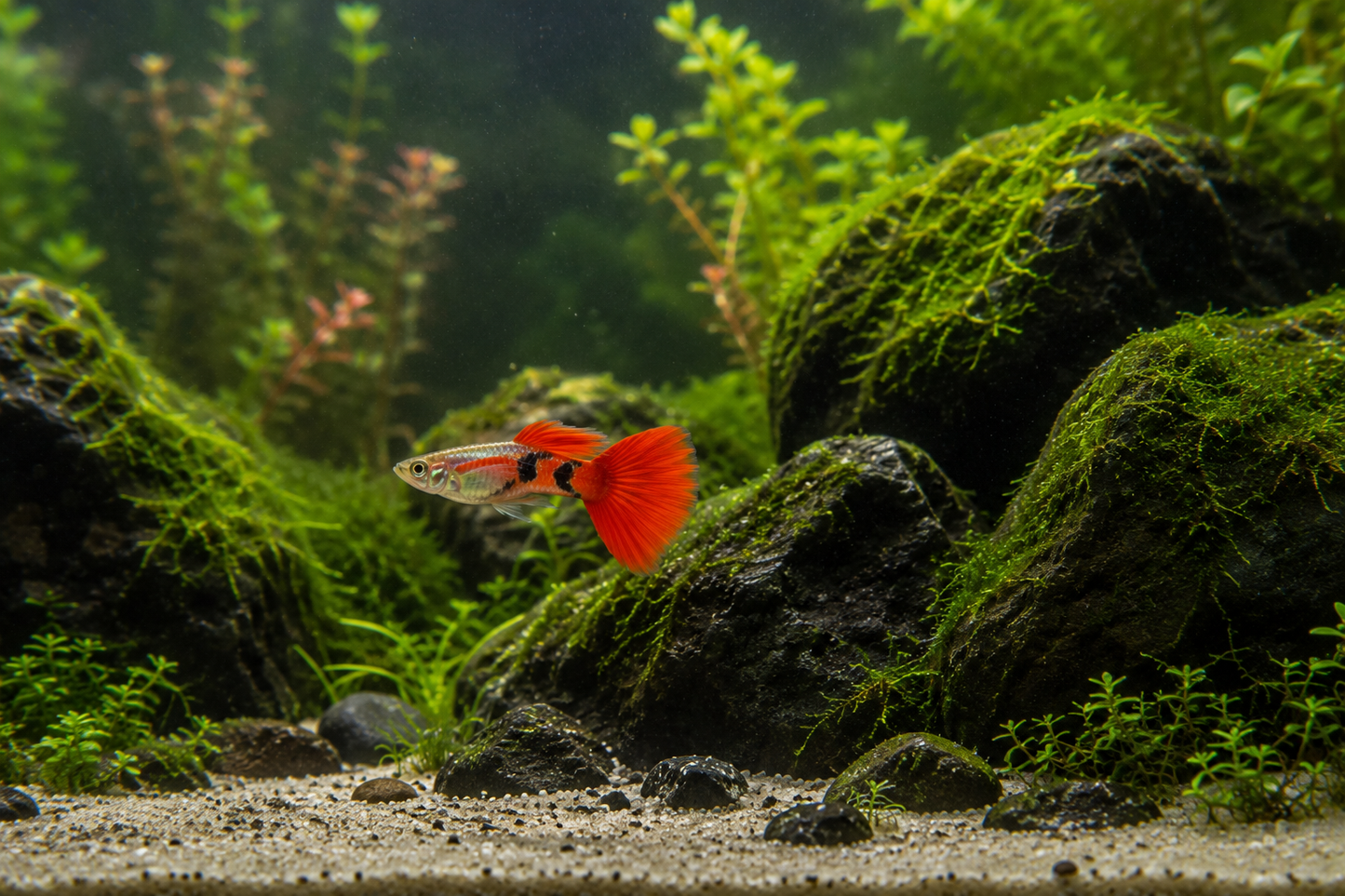 Red Mix Guppy